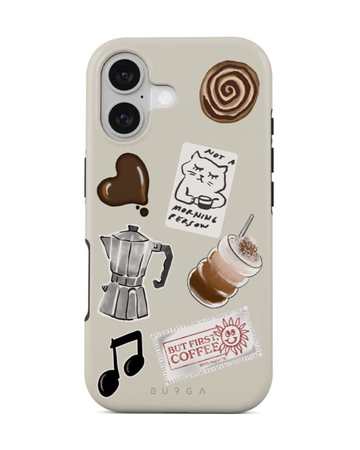 BURGA TOUGH | OAT MILK PLEASE - כיסוי אופנתי לאייפון 17