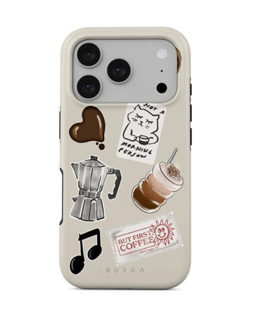 BURGA TOUGH | OAT MILK PLEASE - כיסוי אופנתי לאייפון 17 פרו