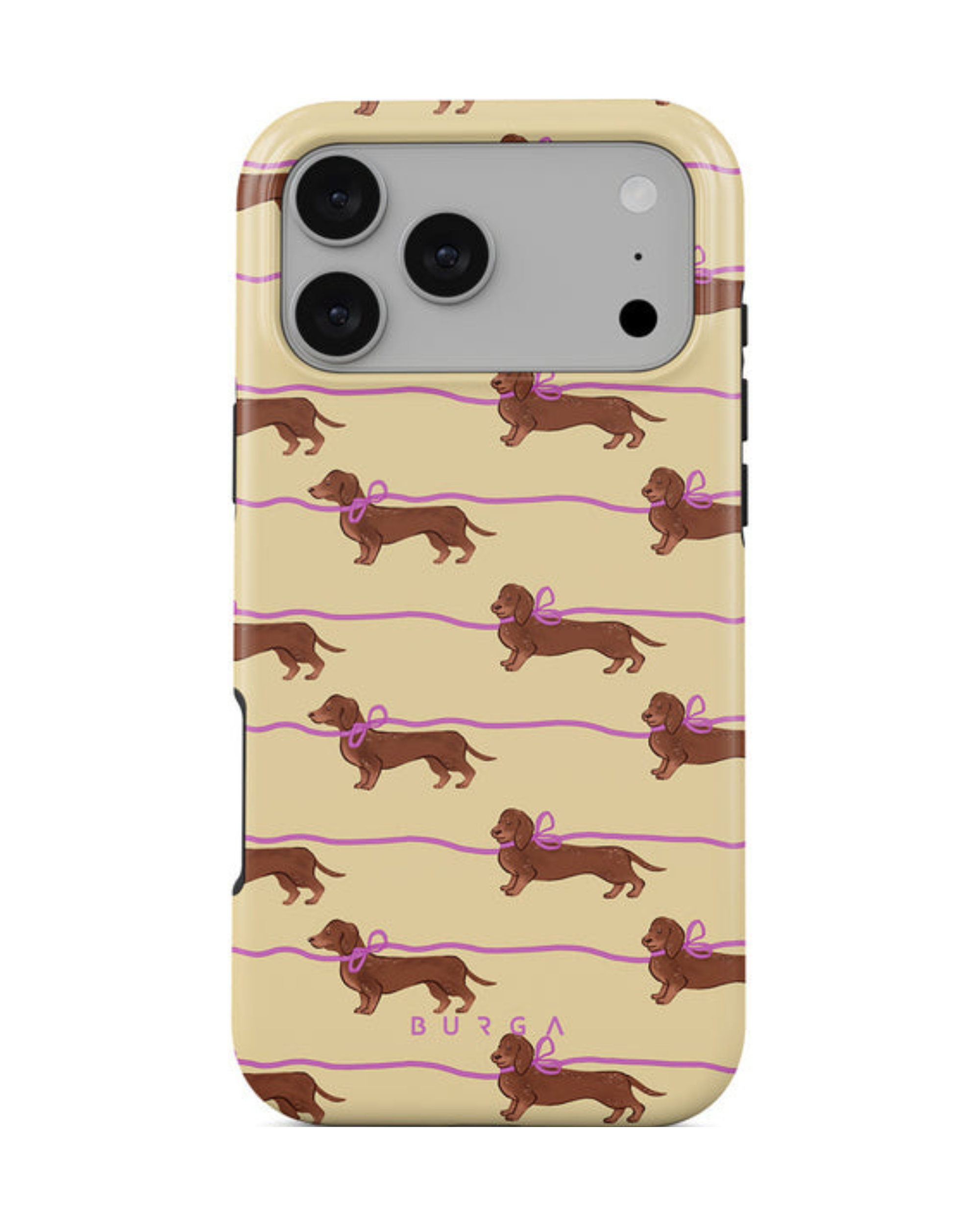 BURGA TOUGH | ALWAYS LATE - כיסוי אופנתי לאייפון 17 פרו מקס