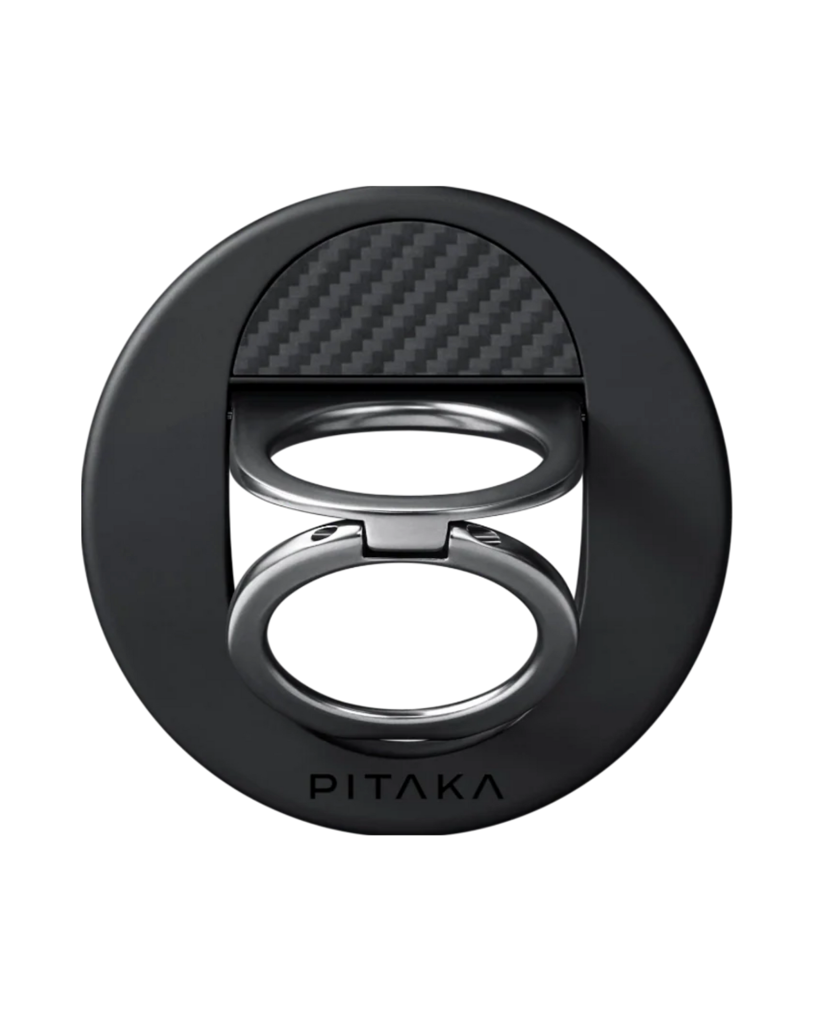 Pitaka MagEZ Grip - תופסן + סטנד טבעת Magsafe | Black/Grey