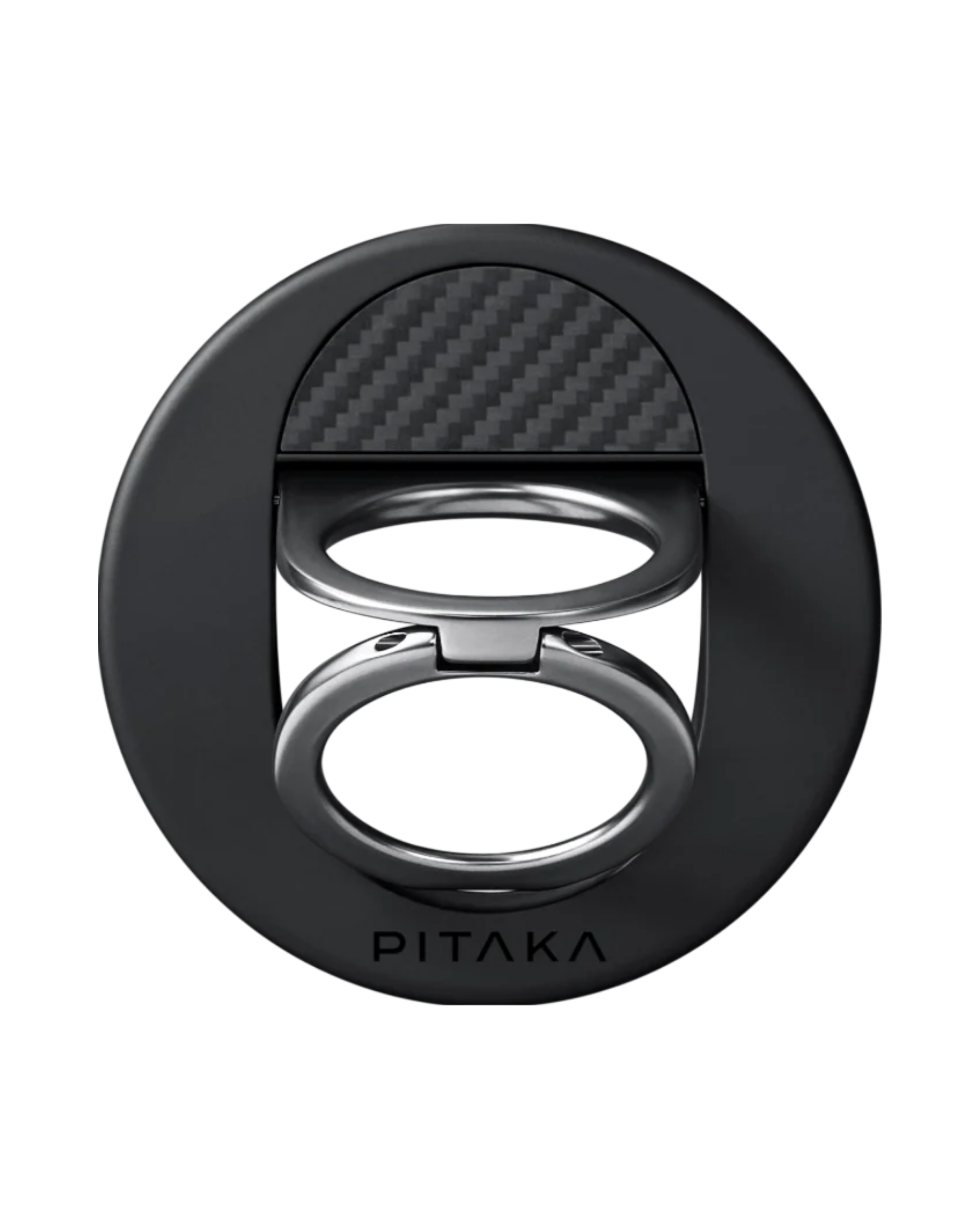 Pitaka MagEZ Grip - תופסן + סטנד טבעת Magsafe | Black/Grey