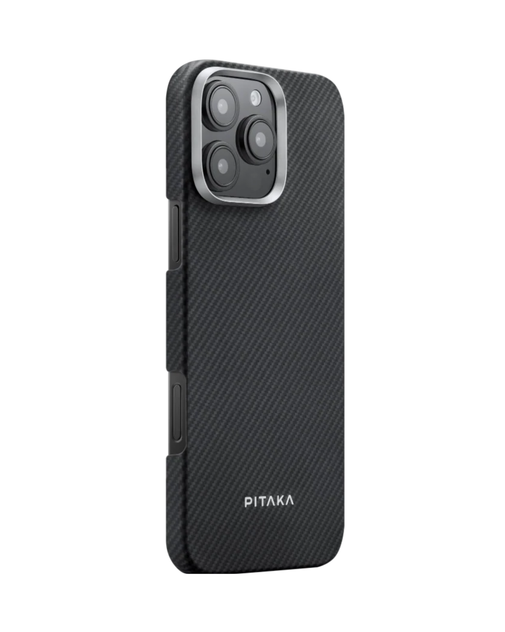 Iphone 16 Pro - Ultra Black | מגן הקרבון הדק והקל בעולם | PITAKA - פיטאקה
