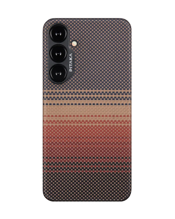 מגן הקרבון הדק והקל בעולם | PITAKA - פיטאקה - Samsung S24 | Sunset