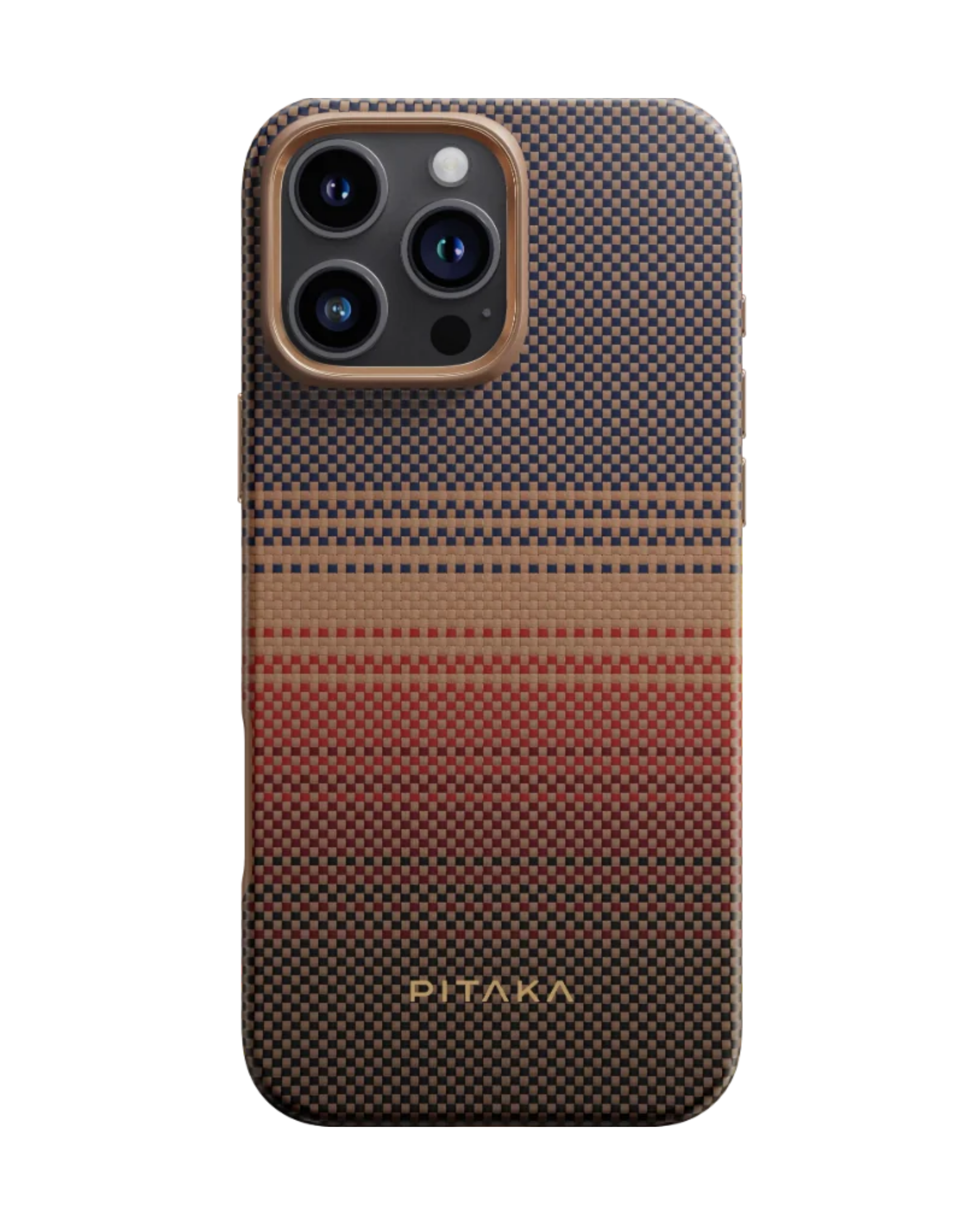 Iphone 16 Pro - Sunset Protective | מגן קרבון יוקרתי וחזק במיוחד | PITAKA - פיטאקה