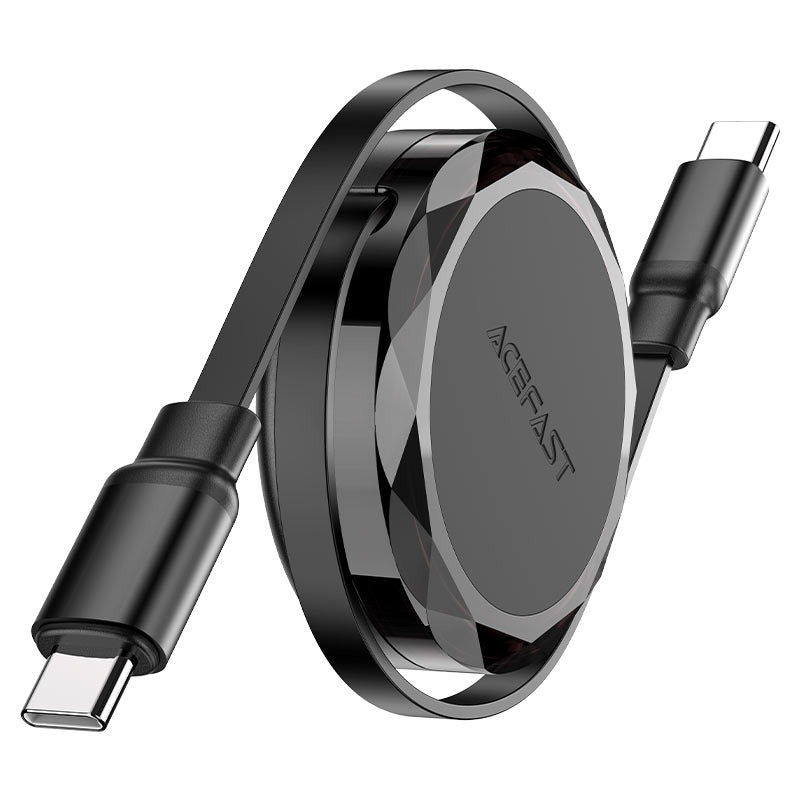 כבל Acefast C13-03 USB-C ל-USB-C 60W | נשלף ומתכוונן