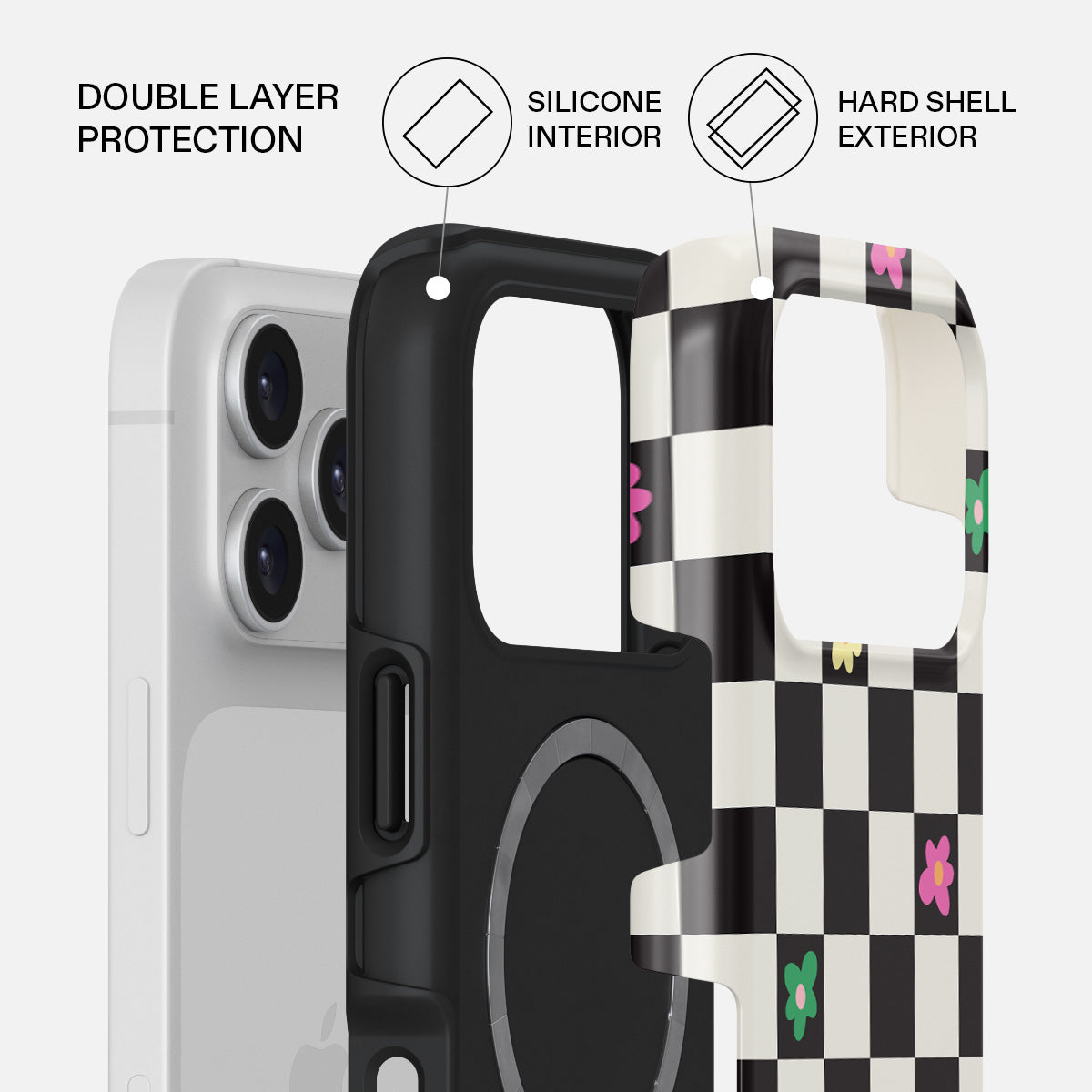 BURGA TOUGH | LUNCH BREAK - כיסוי אופנתי לאייפון 17 פרו