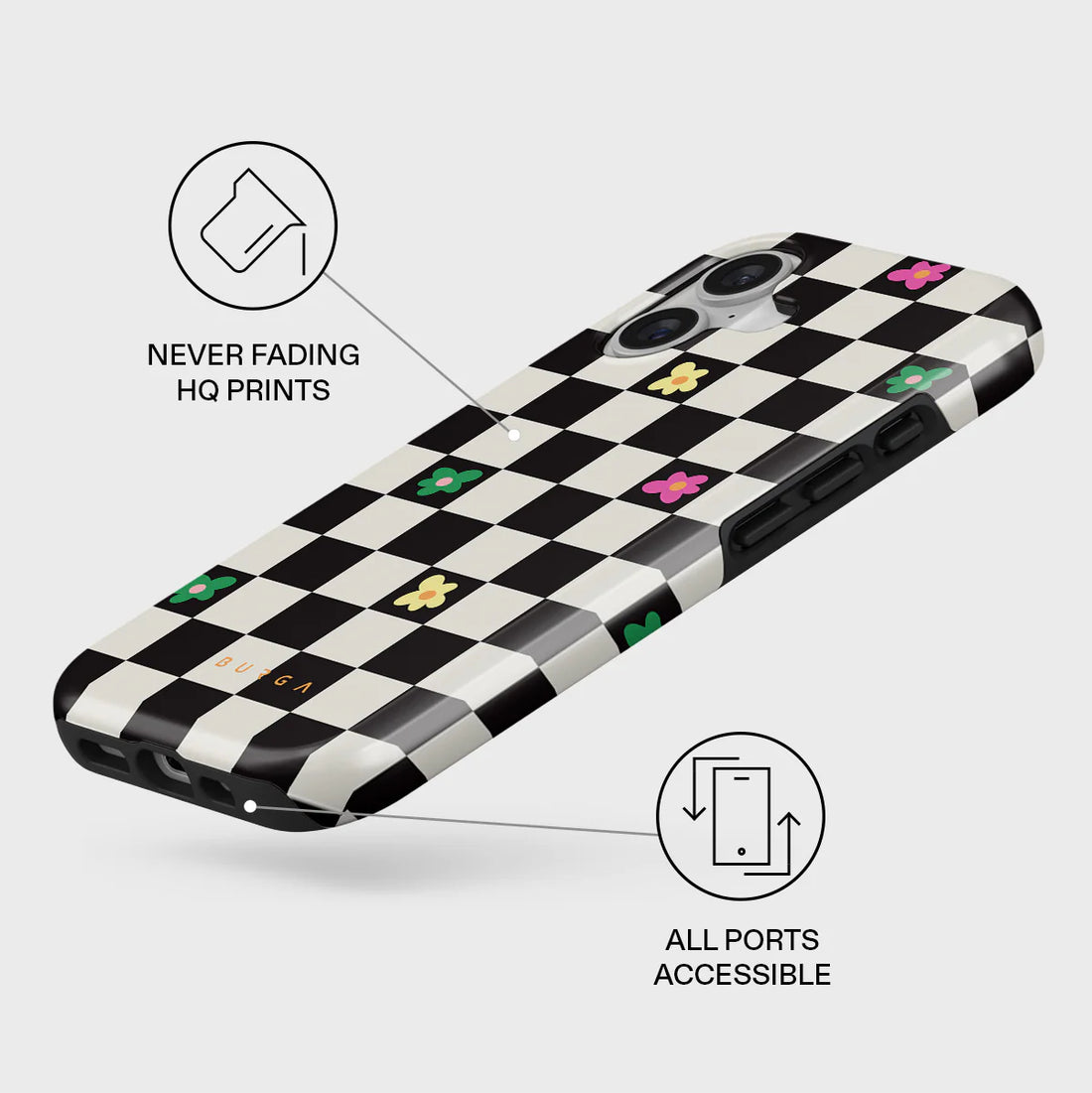 BURGA TOUGH | LUNCH BREAK - כיסוי אופנתי לאייפון 17