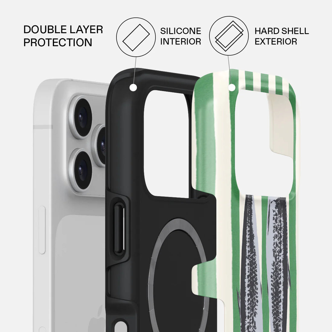 BURGA TOUGH | SARDINHAS - כיסוי אופנתי לאייפון 17 פרו מקס