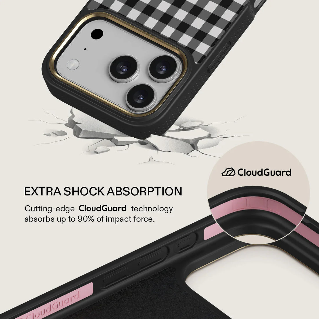 BURGA ELITE DARK | TEA TIME - כיסוי אופנתי לאייפון 17 פרו