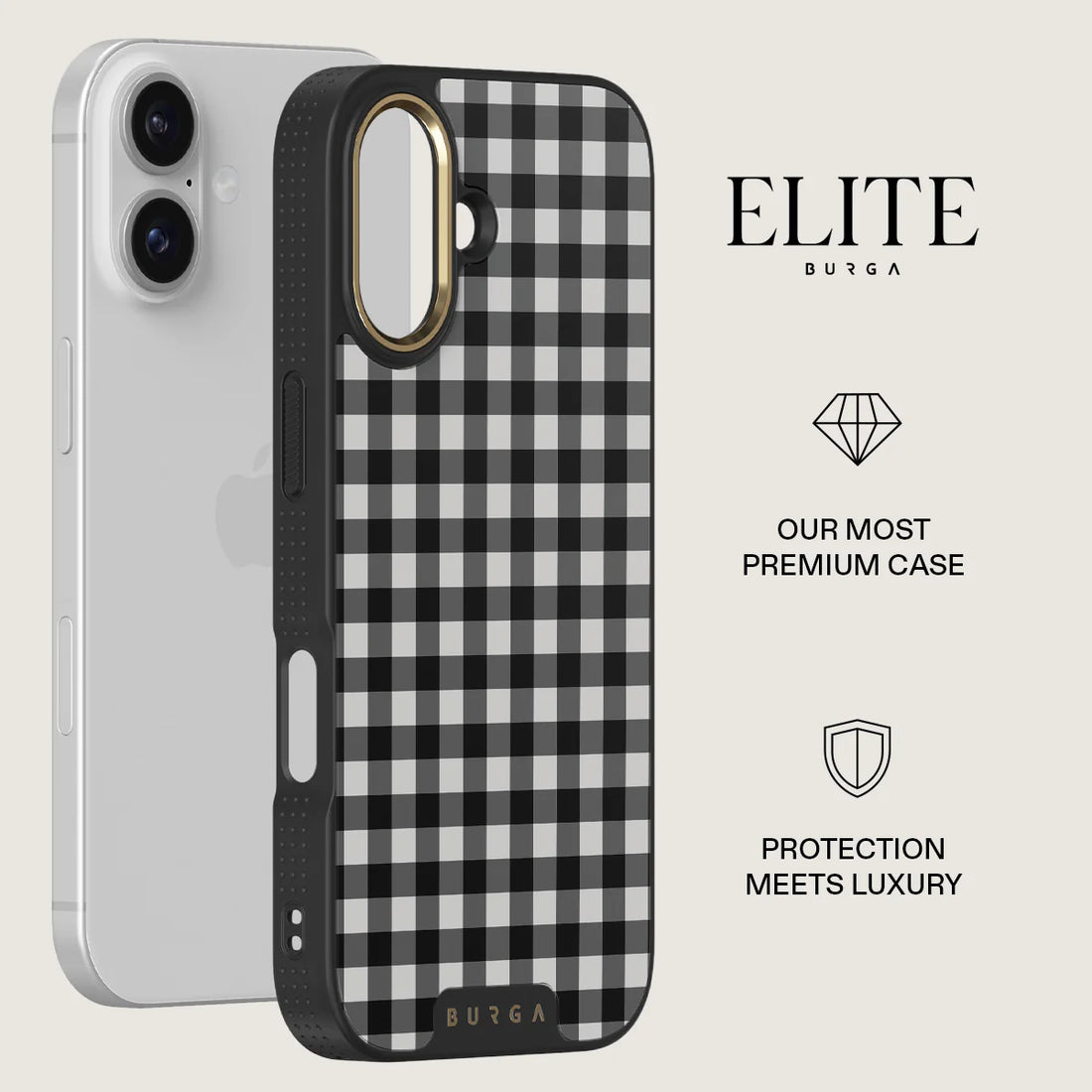 BURGA ELITE DARK | TEA TIME - כיסוי אופנתי לאייפון 17