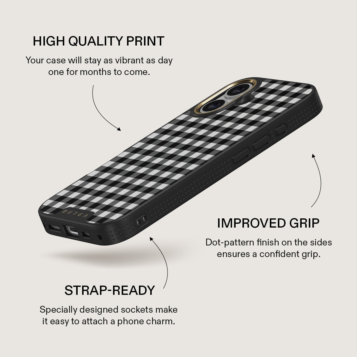 BURGA ELITE DARK | TEA TIME - כיסוי אופנתי לאייפון 17