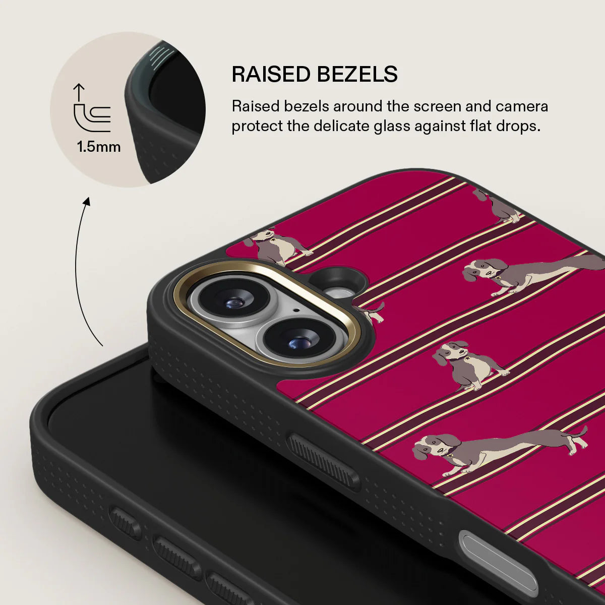 BURGA ELITE DARK | ON HOLD - כיסוי אופנתי לאייפון 17