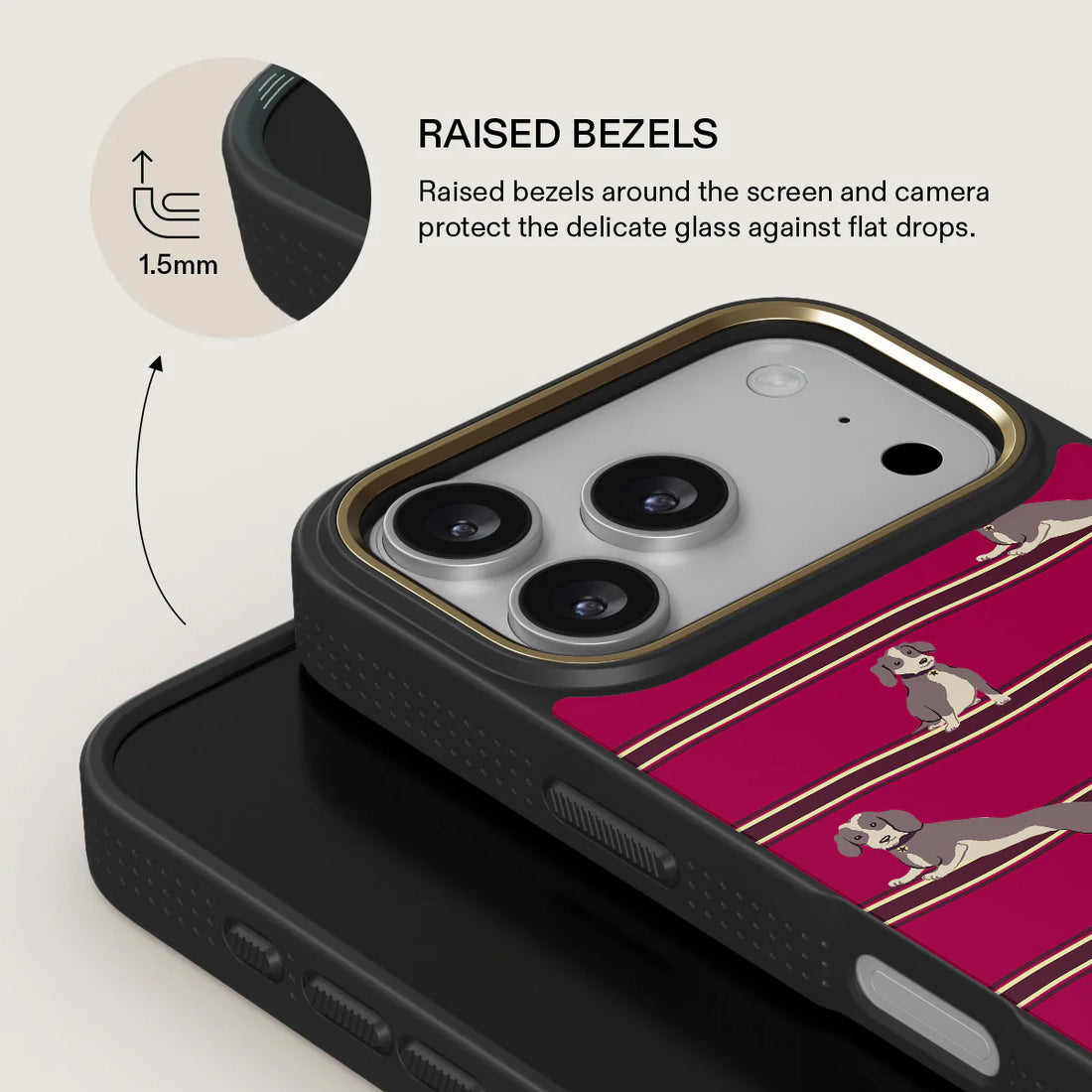 BURGA ELITE DARK | ON HOLD - כיסוי אופנתי לאייפון 17 פרו