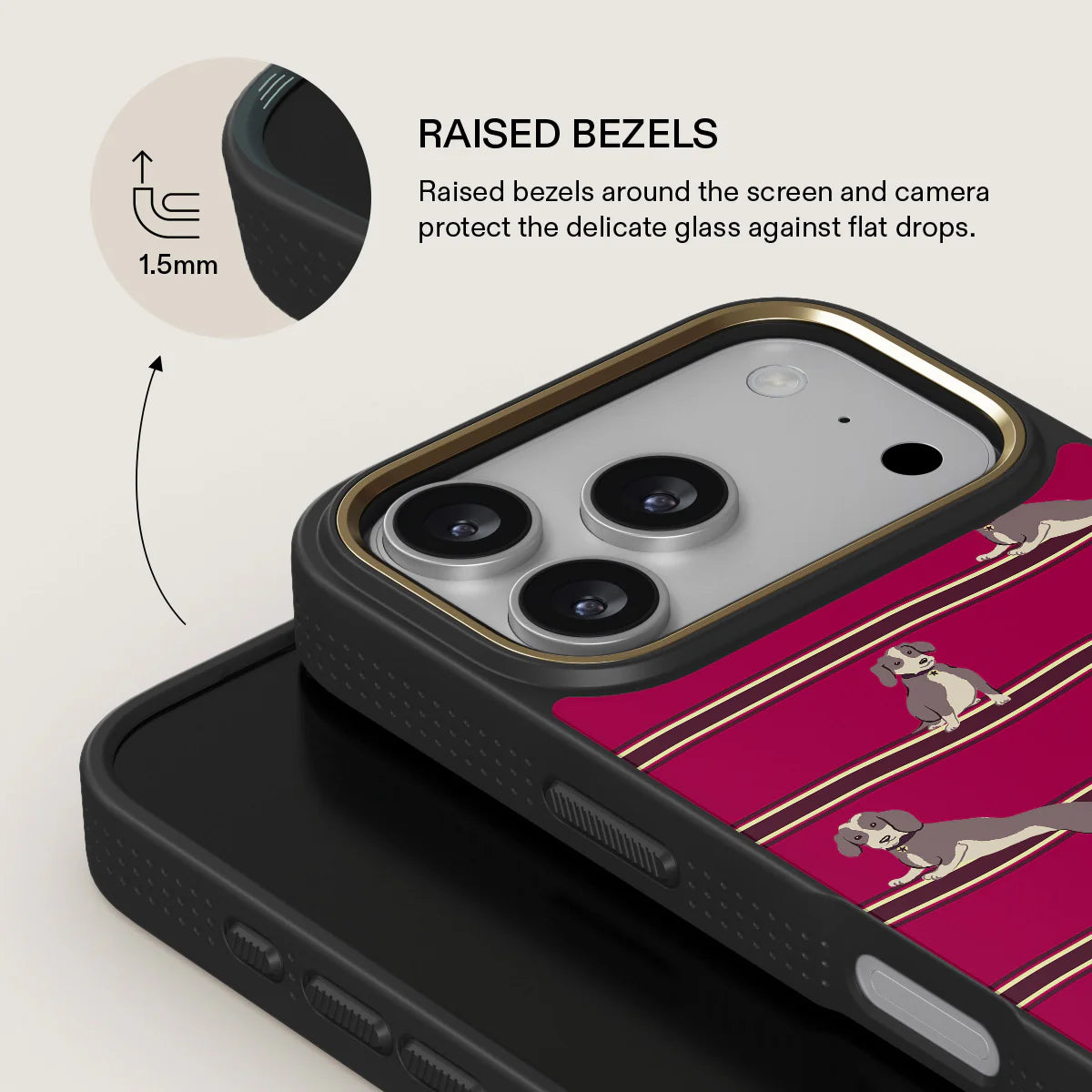 BURGA ELITE DARK | ON HOLD - כיסוי אופנתי לאייפון 17 פרו