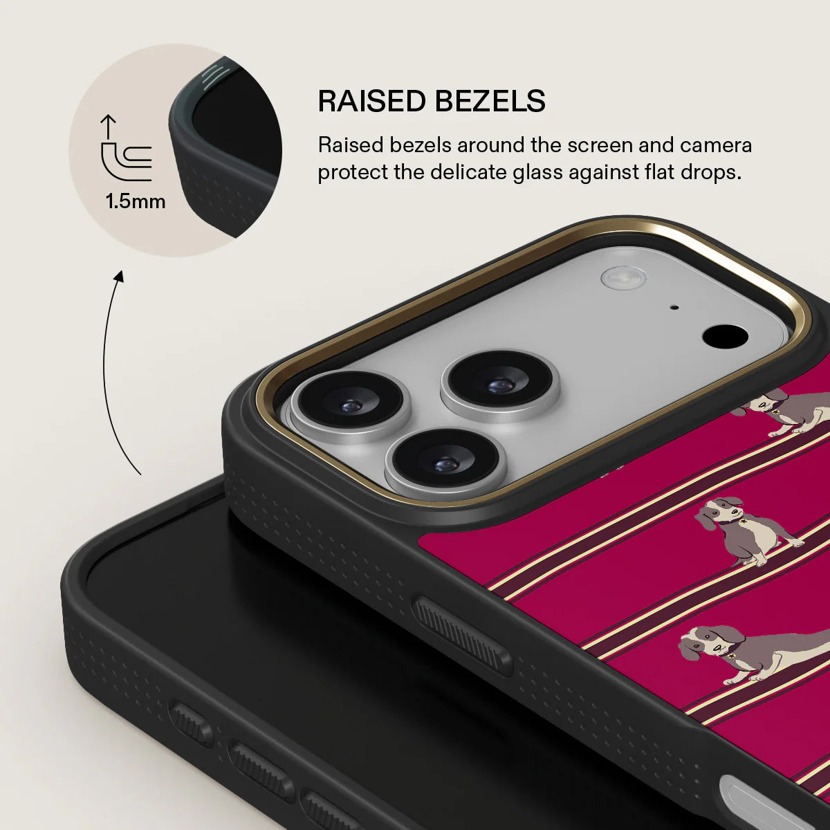 BURGA ELITE DARK | ON HOLD - כיסוי אופנתי לאייפון 17 פרו מקס