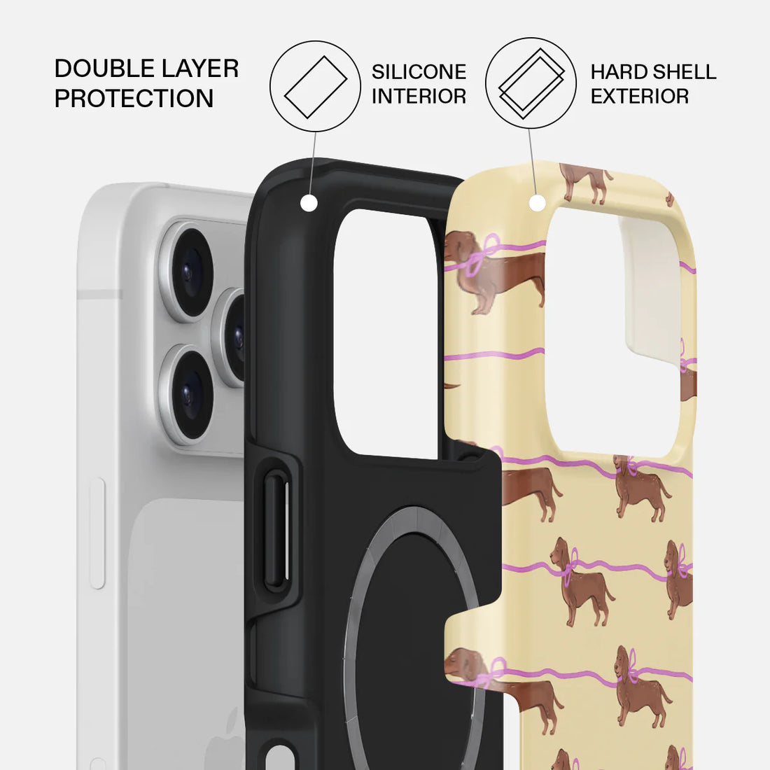 BURGA TOUGH | ALWAYS LATE - כיסוי אופנתי לאייפון 17 פרו מקס