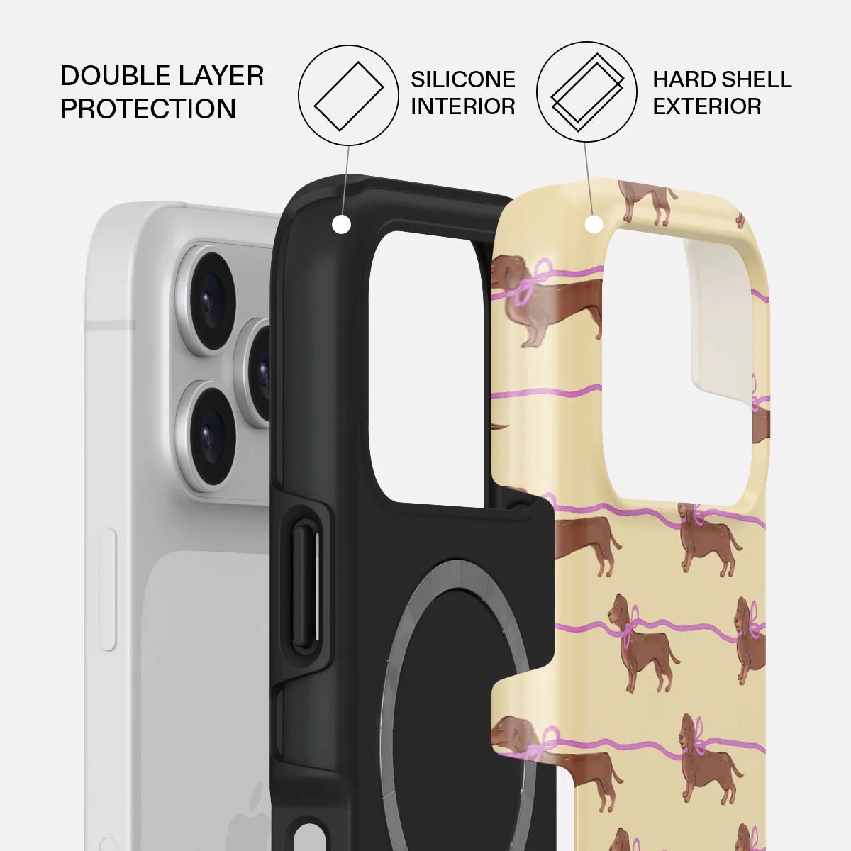 BURGA TOUGH | ALWAYS LATE - כיסוי אופנתי לאייפון 17 פרו