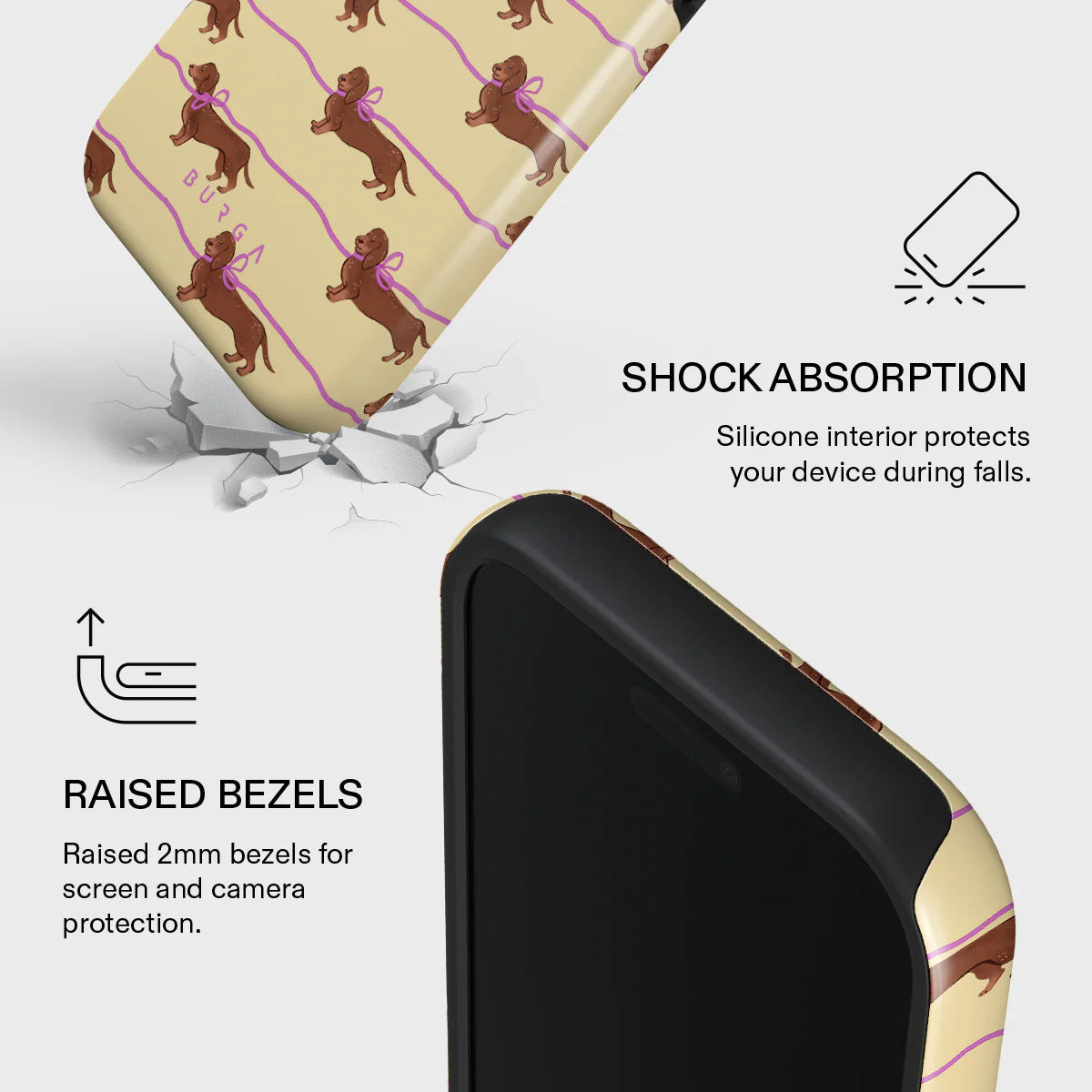 BURGA TOUGH | ALWAYS LATE - כיסוי אופנתי לאייפון 17 פרו