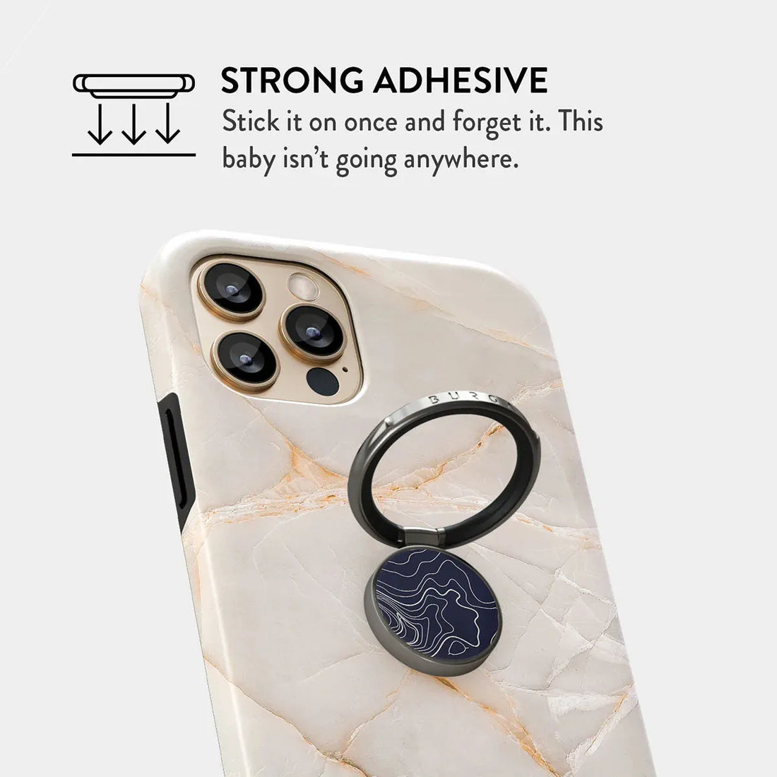 BURGA RING HOLDER | Drifting Shores - תופסן לאצבע מתכוונן אופנתי