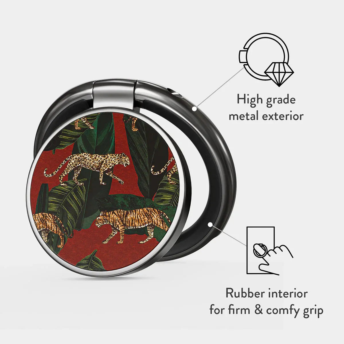 BURGA RING HOLDER | Morning Commute - תופסן לאצבע מתכוונן אופנתי