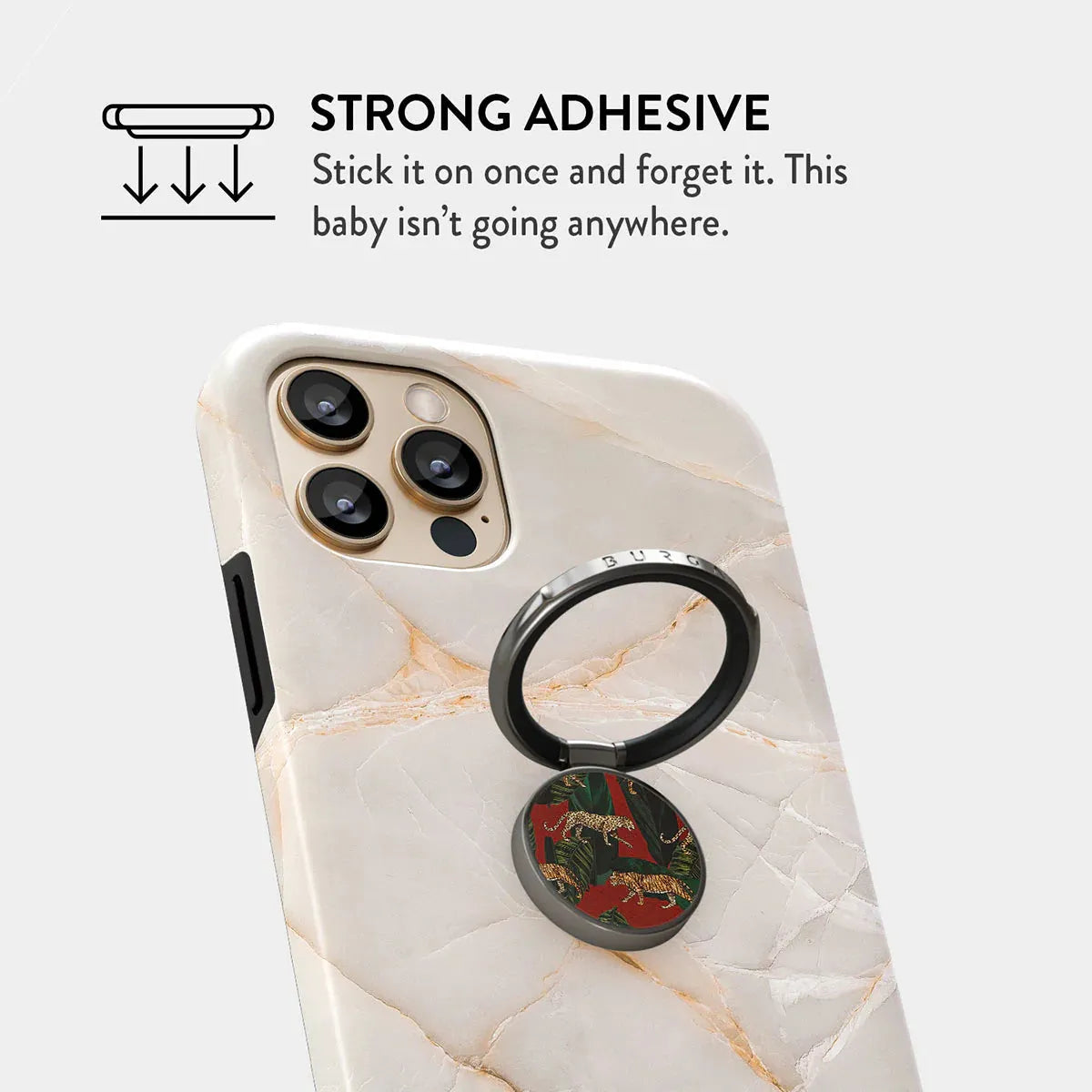 BURGA RING HOLDER | Morning Commute - תופסן לאצבע מתכוונן אופנתי