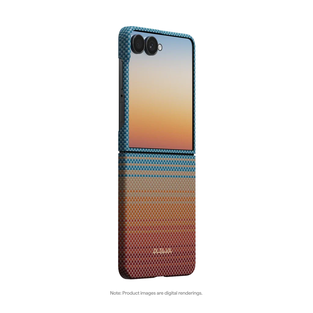 Galaxy Z Flip 8 | California Dream מגן הקרבון הדק והקל בעולם | PITAKA - פיטאקה