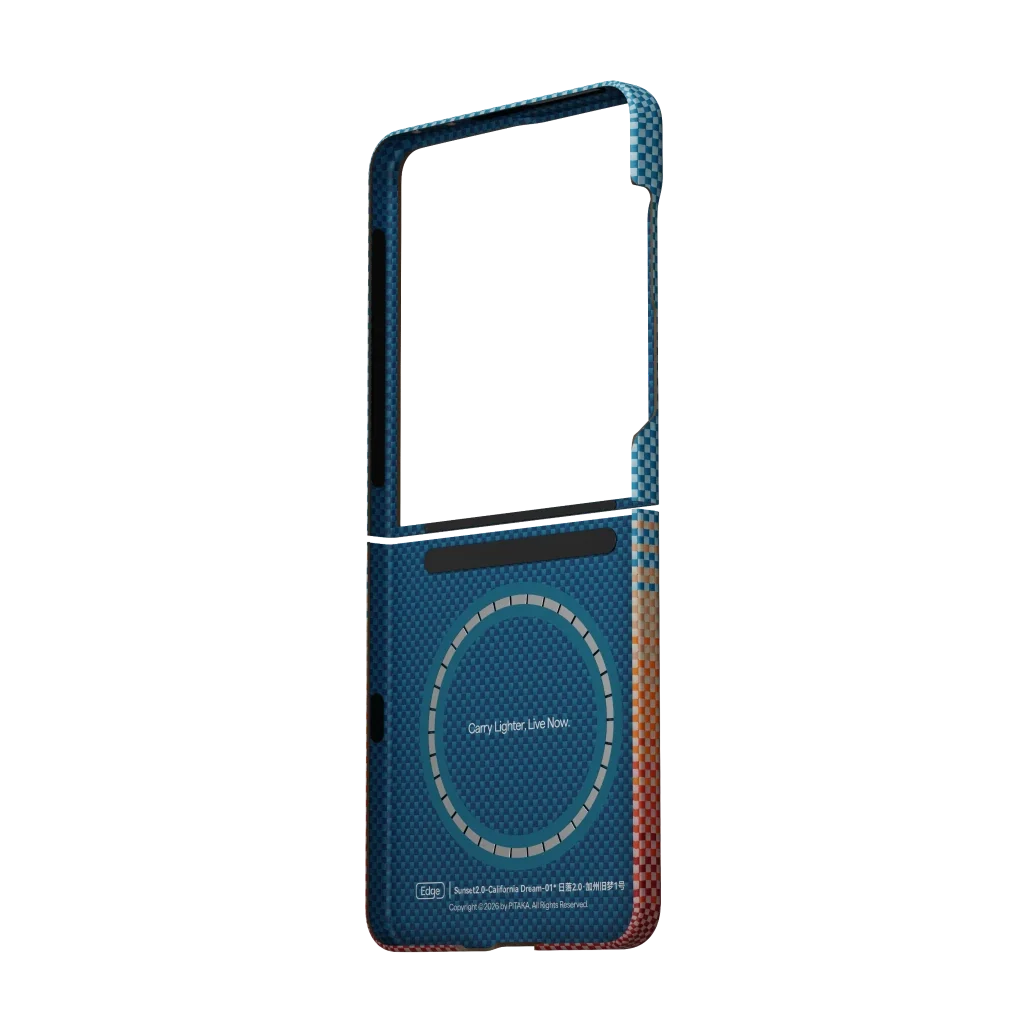 Galaxy Z Flip 8 | California Dream מגן הקרבון הדק והקל בעולם | PITAKA - פיטאקה