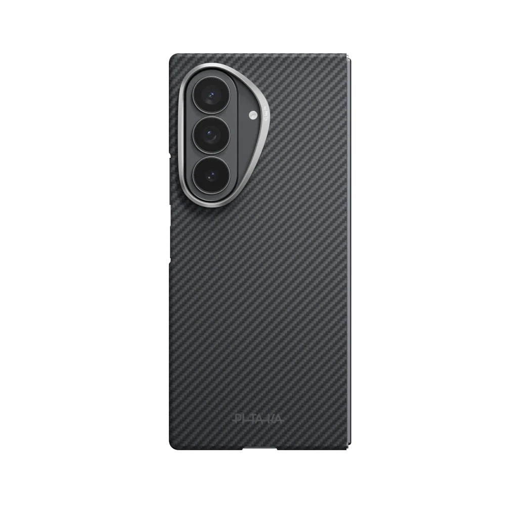 Galaxy Z Fold 8 Ultra | Black / Grey מגן הקרבון הדק והקל בעולם | PITAKA - פיטאקה