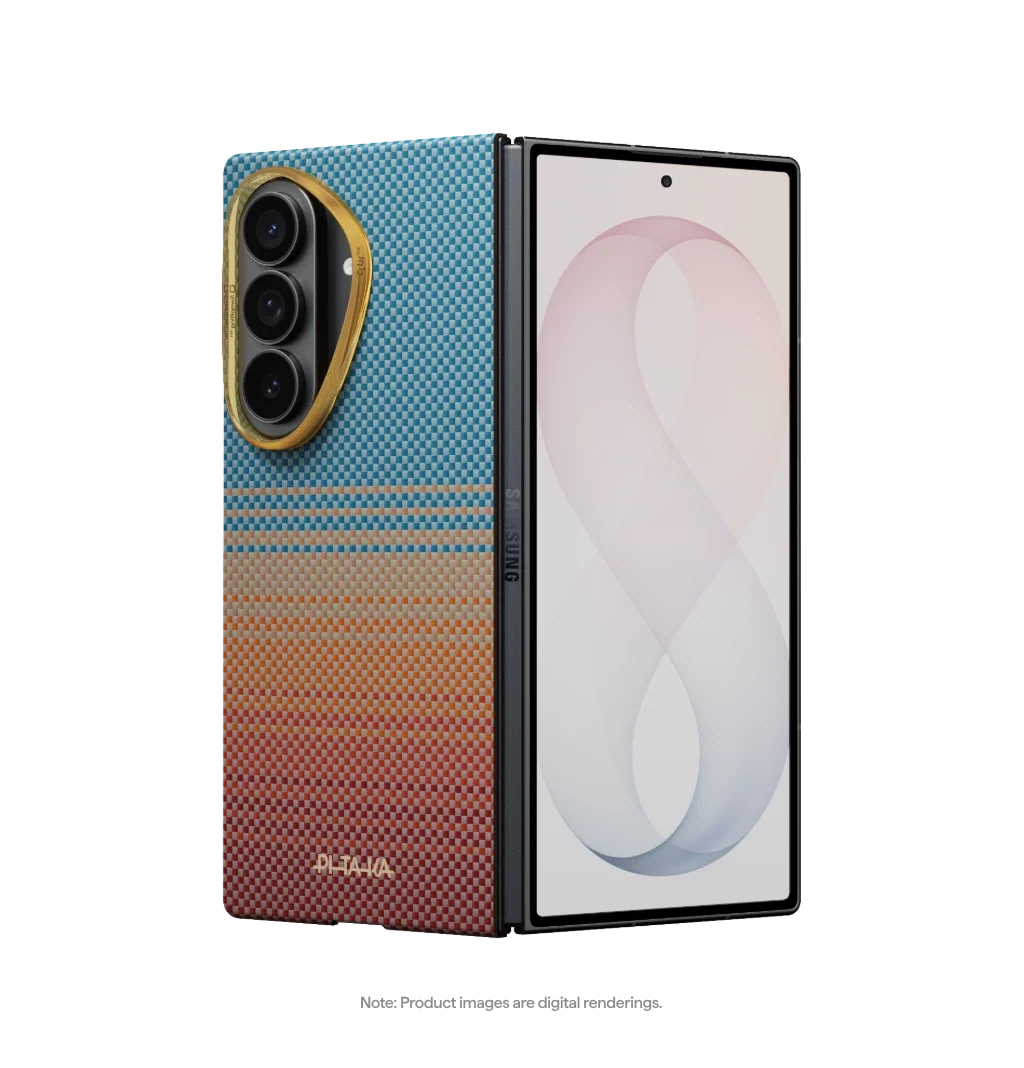 Galaxy Z Fold 8 Ultra | California Dream מגן הקרבון הדק והקל בעולם | PITAKA - פיטאקה