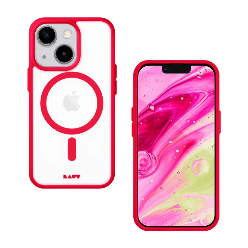 כיסוי מבית LAUT | אייפון 14 פרו מקס | RED  | HUEX PROTECT