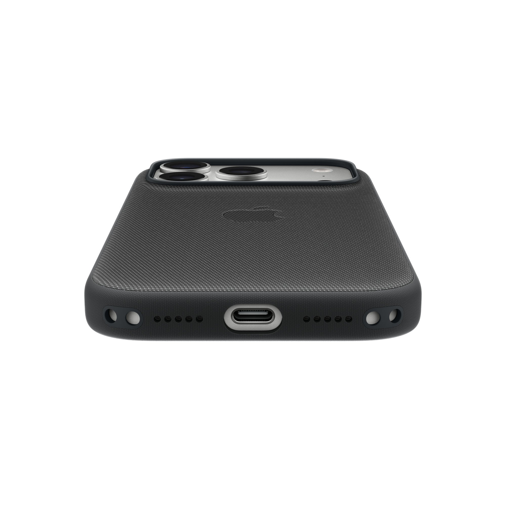 כיסוי מקורי לאייפון 17 פרו | תומך Magsafe | TechWoven | APPLE | Black