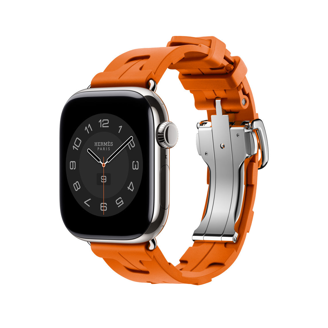 Apple Watch Hermès - 42mm Orange Kilim Single Tour | רצועה לאפל ווטצ מקורית הרמס