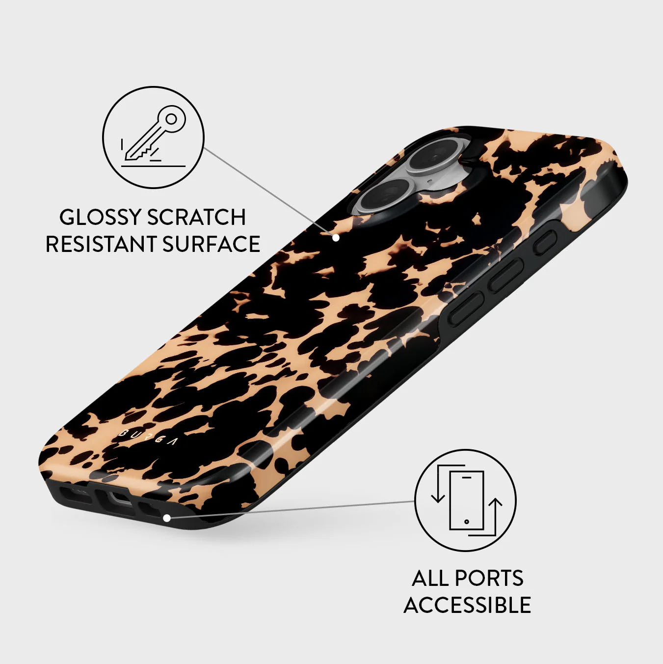 BURGA TOUGH | Betty - כיסוי אופנתי לאייפון 16