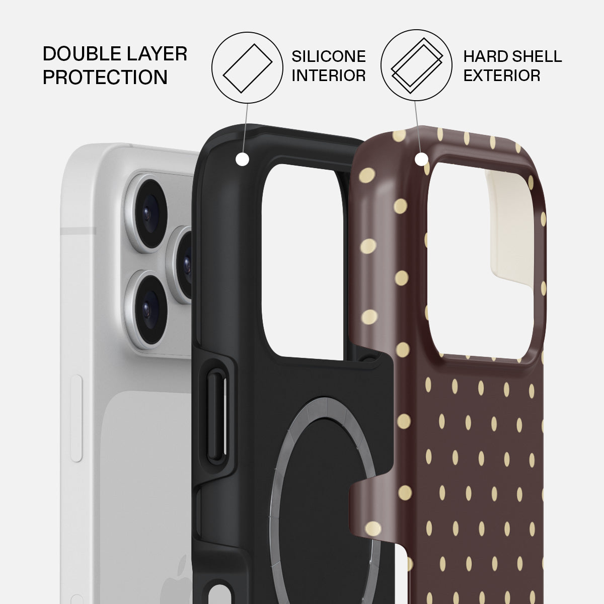 BURGA TOUGH | SORRY BUSY - כיסוי אופנתי לאייפון 17 פרו