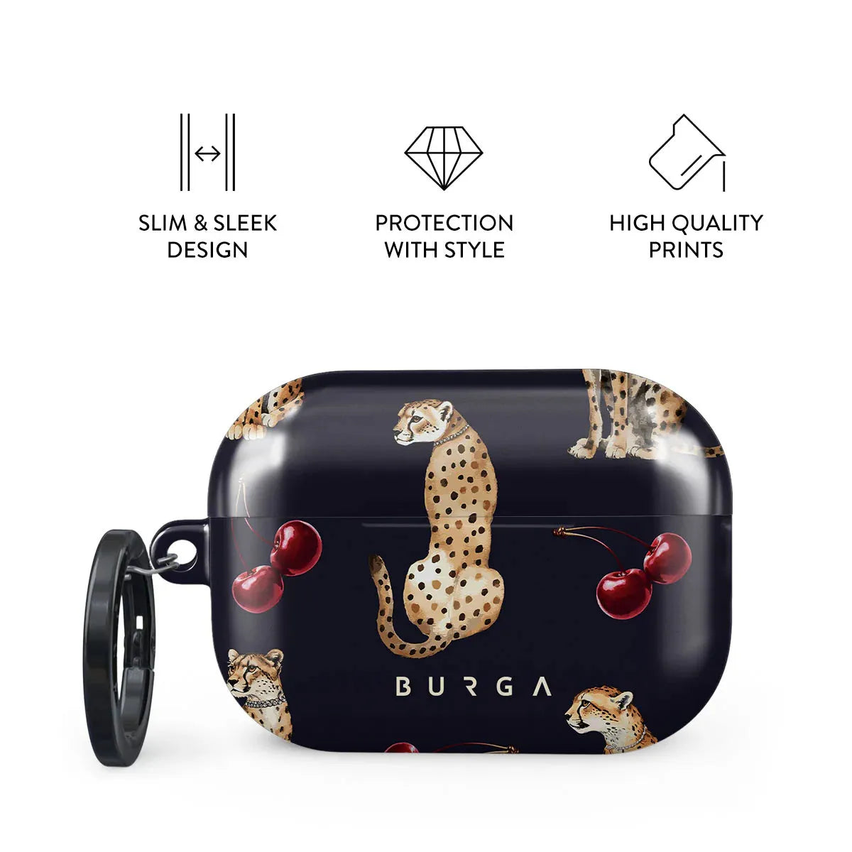 BURGA AIRPODS PRO 2 | COUGAR - כיסוי אופנתי לאוזניות
