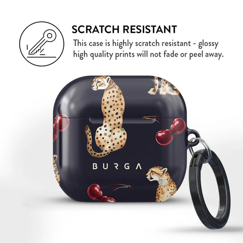 BURGA AIRPODS 4 | COUGAR - כיסוי אופנתי לאוזניות