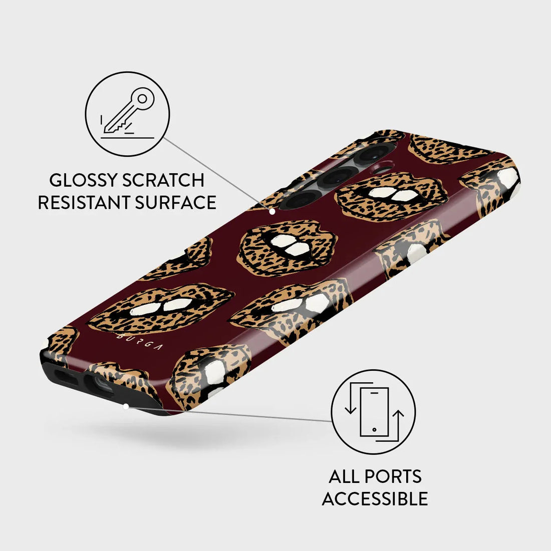 BURGA TOUGH | Wild Card - כיסוי אופנתי לסמסונג S25