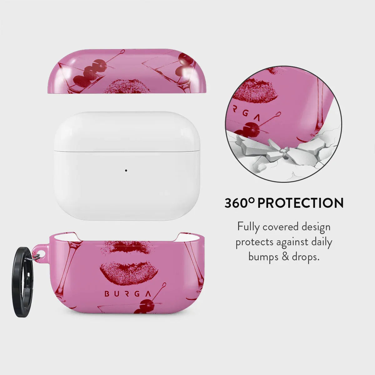 BURGA AIRPODS PRO 2 | CALL ME - כיסוי אופנתי לאוזניות