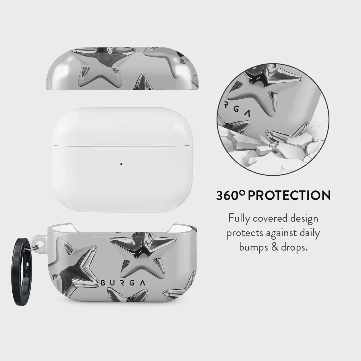 BURGA AIRPODS PRO 2 | HOTSHOT - כיסוי אופנתי לאוזניות