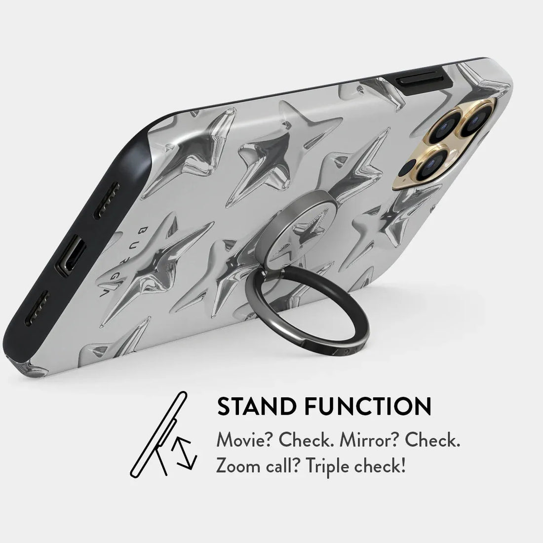 BURGA RING HOLDER | HotShot - תופסן לאצבע מתכוונן אופנתי