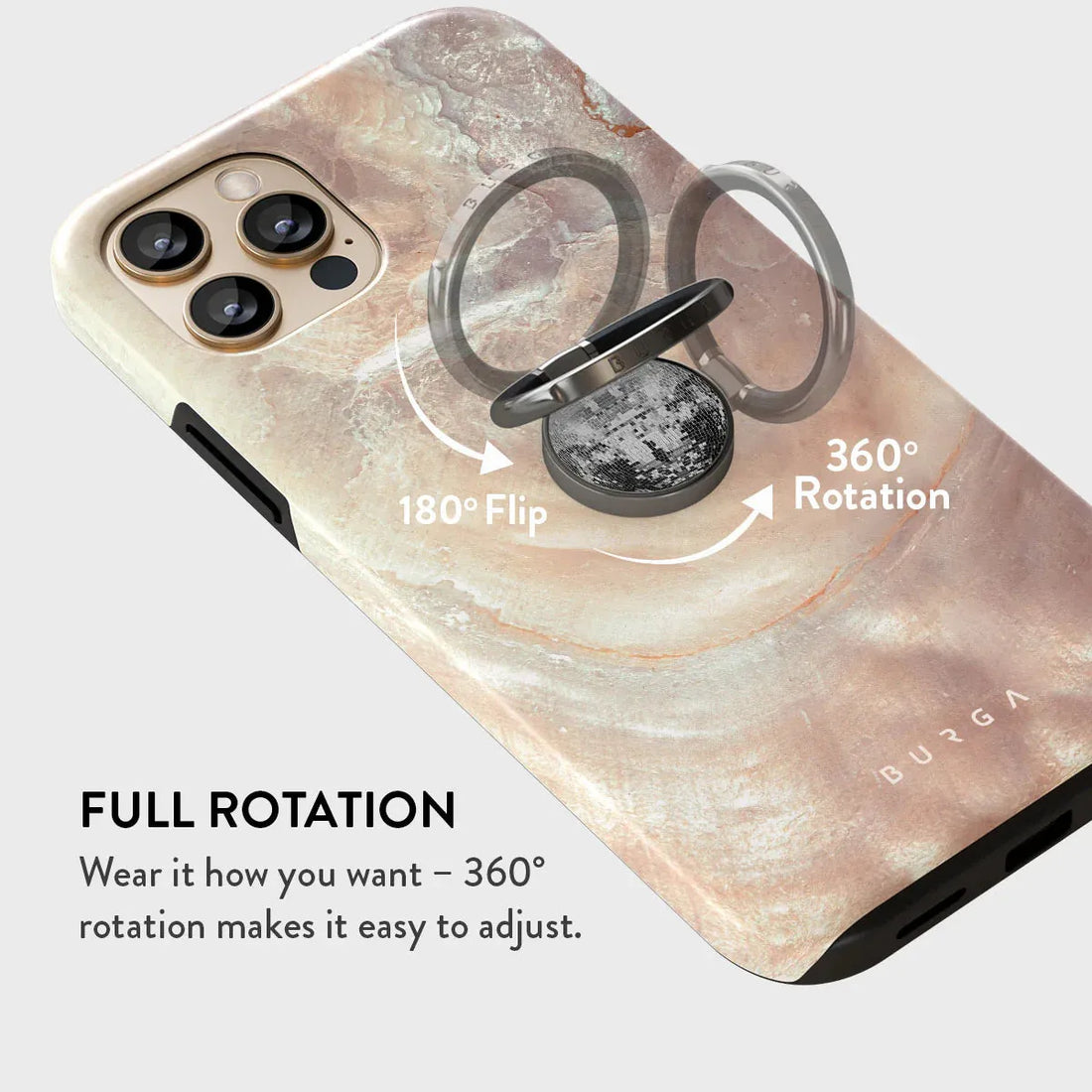 BURGA Ring Holder | AFTER HOURS - תופסן לאצבע מתכוונן אופנתי