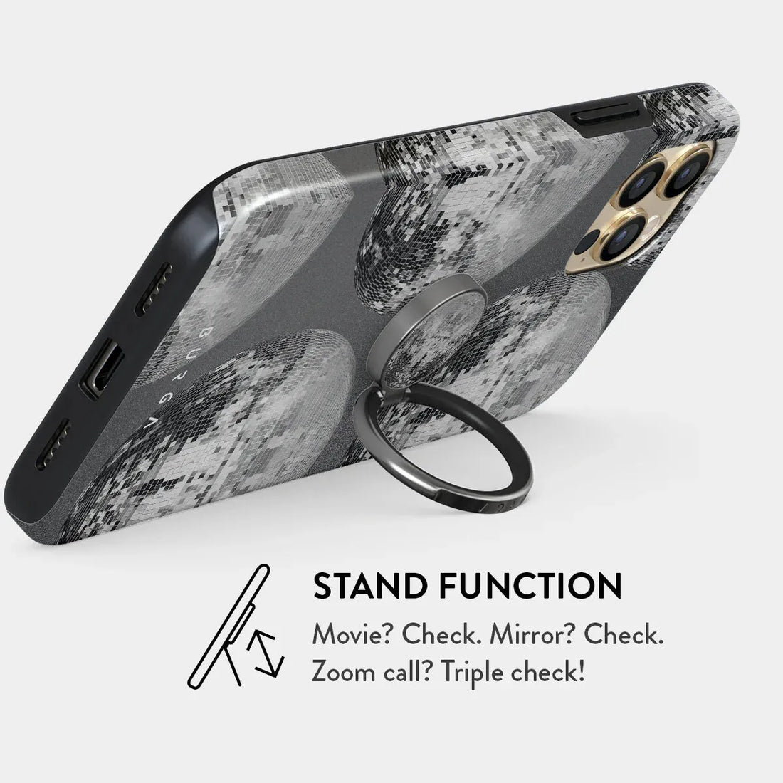 BURGA Ring Holder | AFTER HOURS - תופסן לאצבע מתכוונן אופנתי