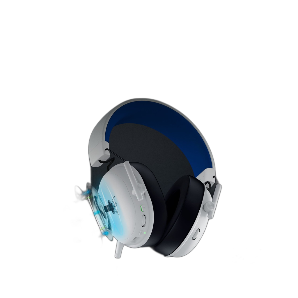 אוזניות גיימינג אלחוטיות Razer BlackShark V3 X | PS5 | White | יבואן רשמי