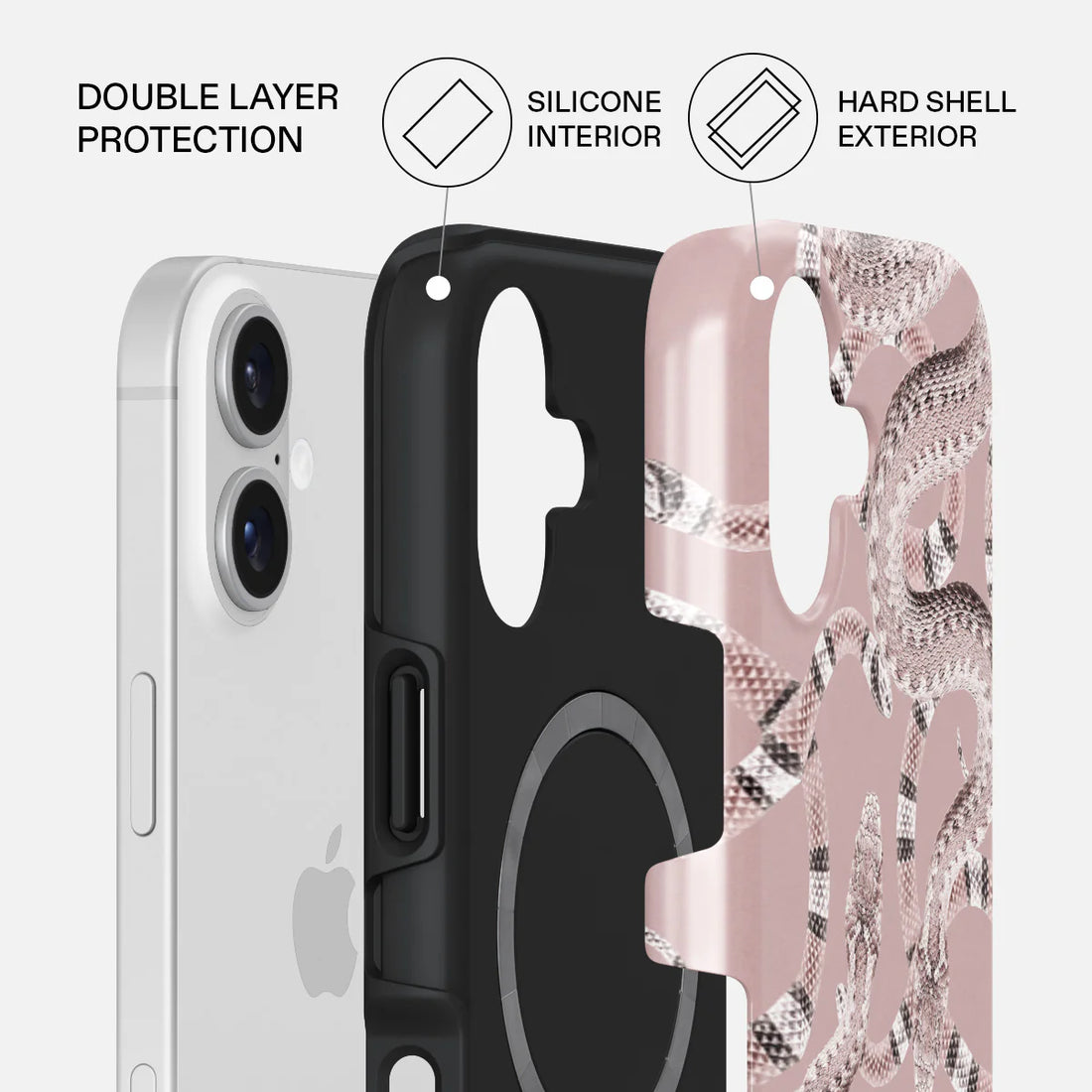 BURGA TOUGH | POOLSIDE GLAM - כיסוי אופנתי לאייפון 17