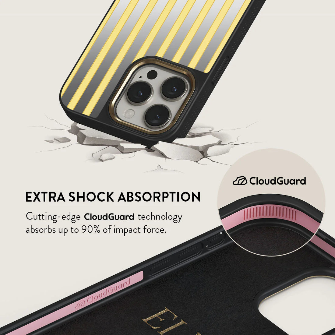 BURGA MIRROR | SUNBREAK - כיסוי מראה אופנתי לאייפון 15 פרו מקס תומך Magsafe