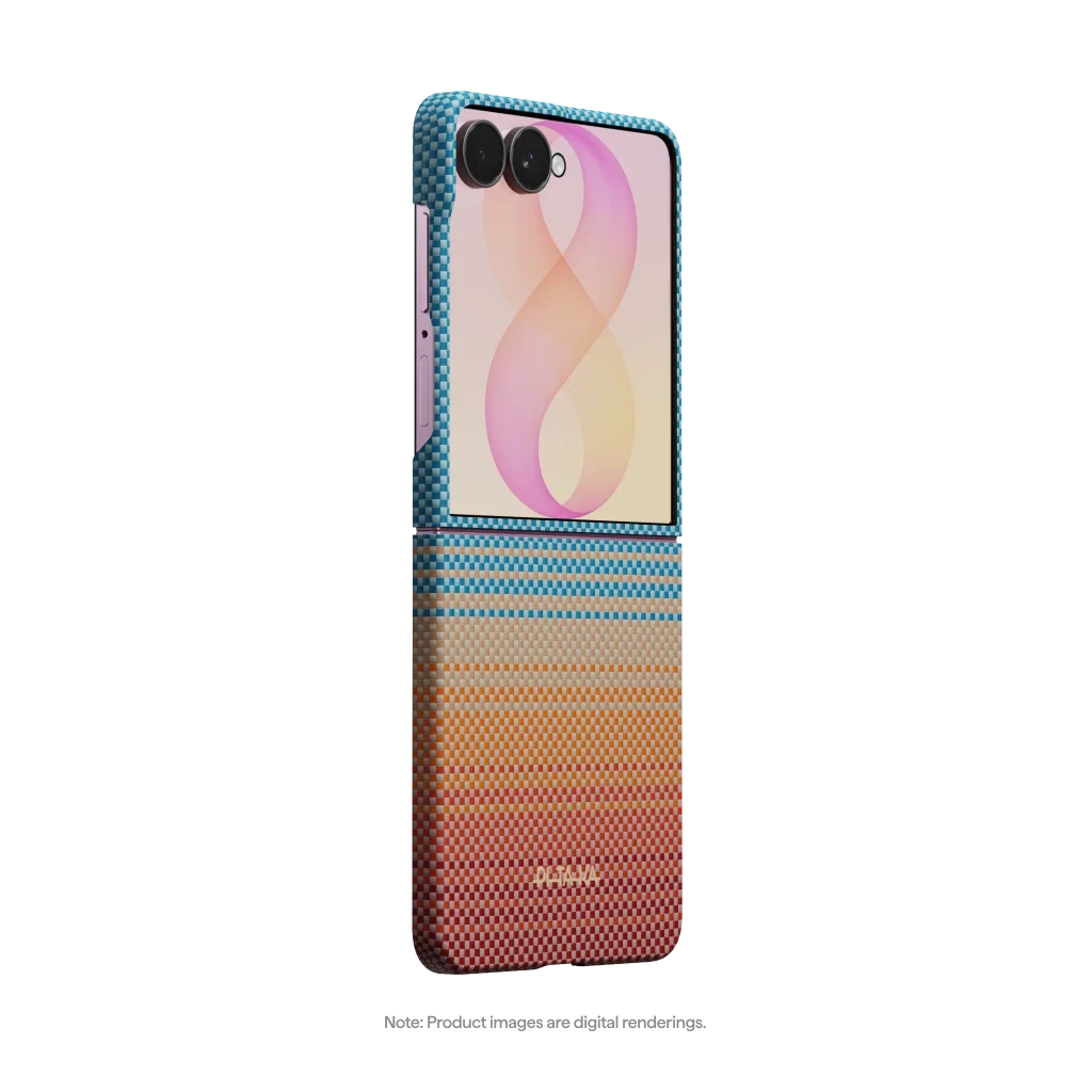 Galaxy Z Flip 8 | California Dream מגן הקרבון הדק והקל בעולם | PITAKA - פיטאקה
