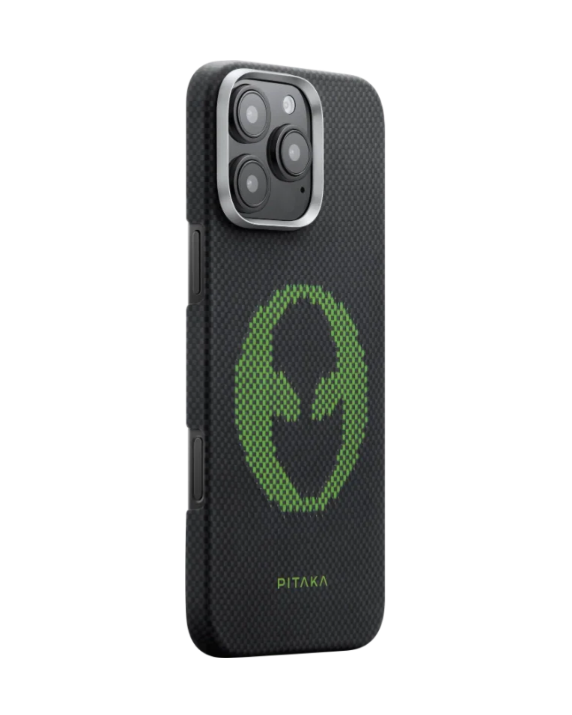 מגן הקרבון הדק והקל בעולם | PITAKA - פיטאקה - Iphone 16 Pro Max - "Alien" Aries x Pitaka | Limited Edition