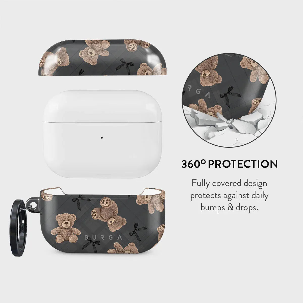 BURGA AIRPODS PRO 2 | BFF - כיסוי אופנתי לאוזניות