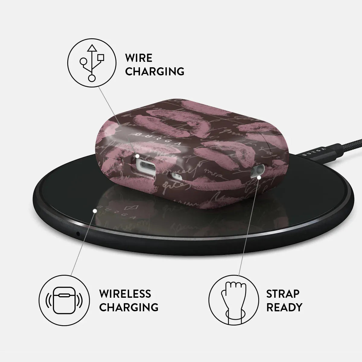 BURGA AIRPODS PRO 2 | MELODRAMA - כיסוי אופנתי לאוזניות