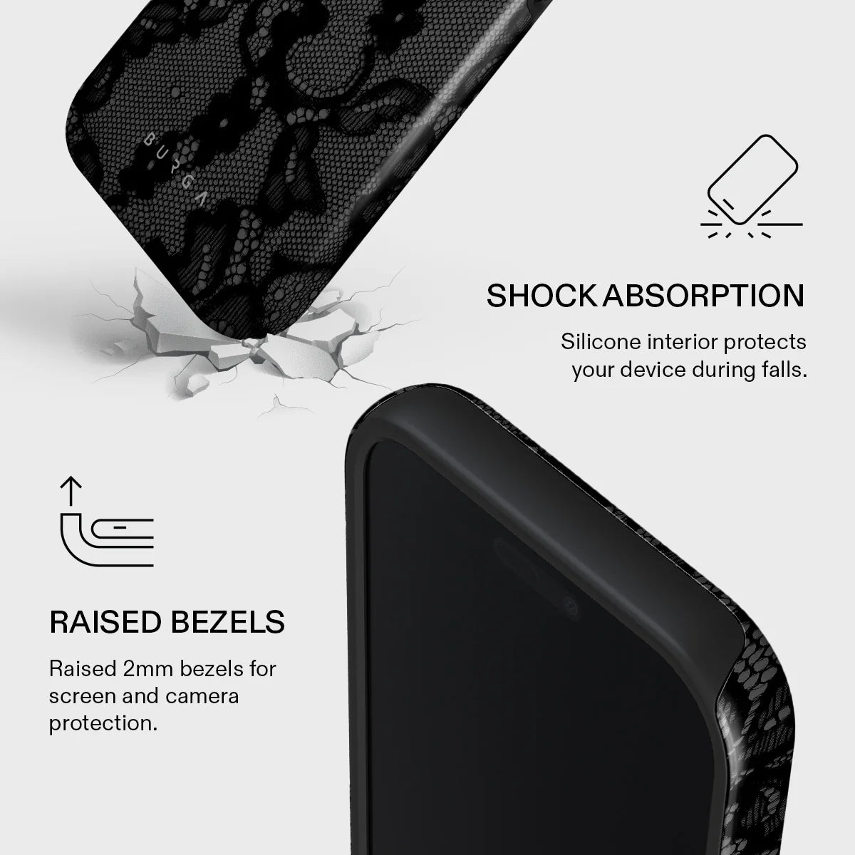 BURGA TOUGH | MAGNETIC - כיסוי אופנתי לאייפון 17 פרו